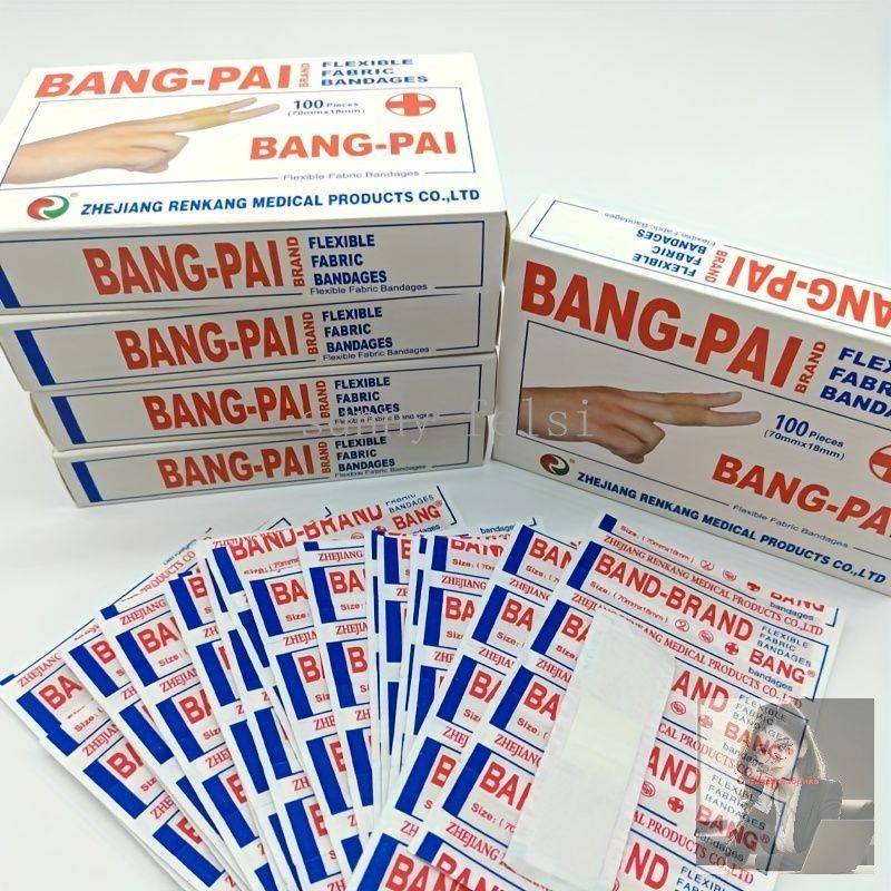 Self‑Adhesive Bandage 100 Pack – Breathable First‑Aid Patches for Outdoor Use #6
