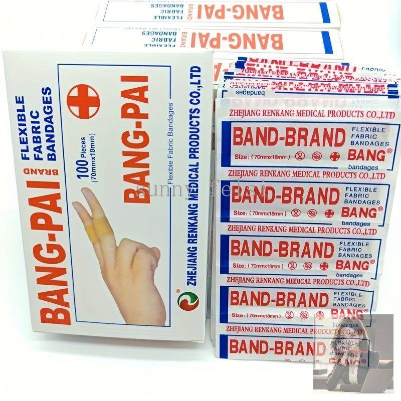 Self‑Adhesive Bandage 100 Pack – Breathable First‑Aid Patches for Outdoor Use #8
