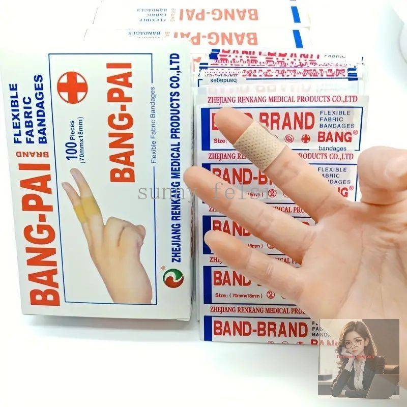 Self‑Adhesive Bandage 100 Pack – Breathable First‑Aid Patches for Outdoor Use #4