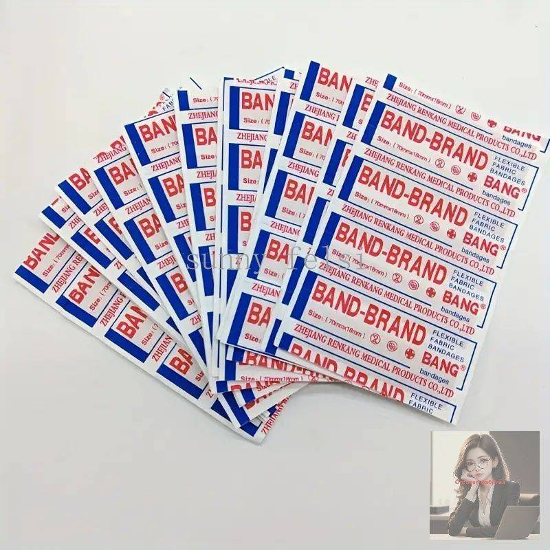 Self‑Adhesive Bandage 100 Pack – Breathable First‑Aid Patches for Outdoor Use #7