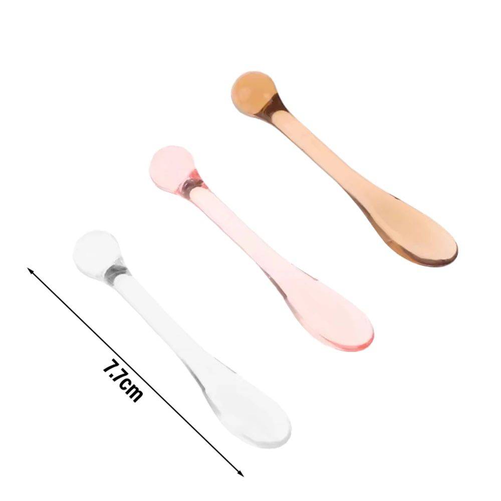 Acrylic Cosmetic Blade with Eye Massage Roller – 3‑Piece Mix with Box #12