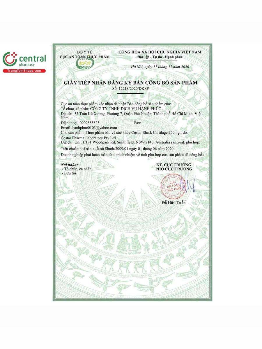 Vietexport Shark Cartilage 750 mg Capsules – 365 Count, Made in Australia #5