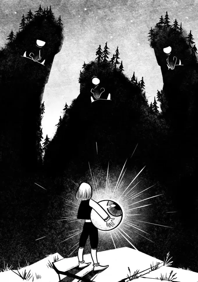 К востоку от солнца, к западу от луны. Норвежские сказки лесных троллей фото книги 4