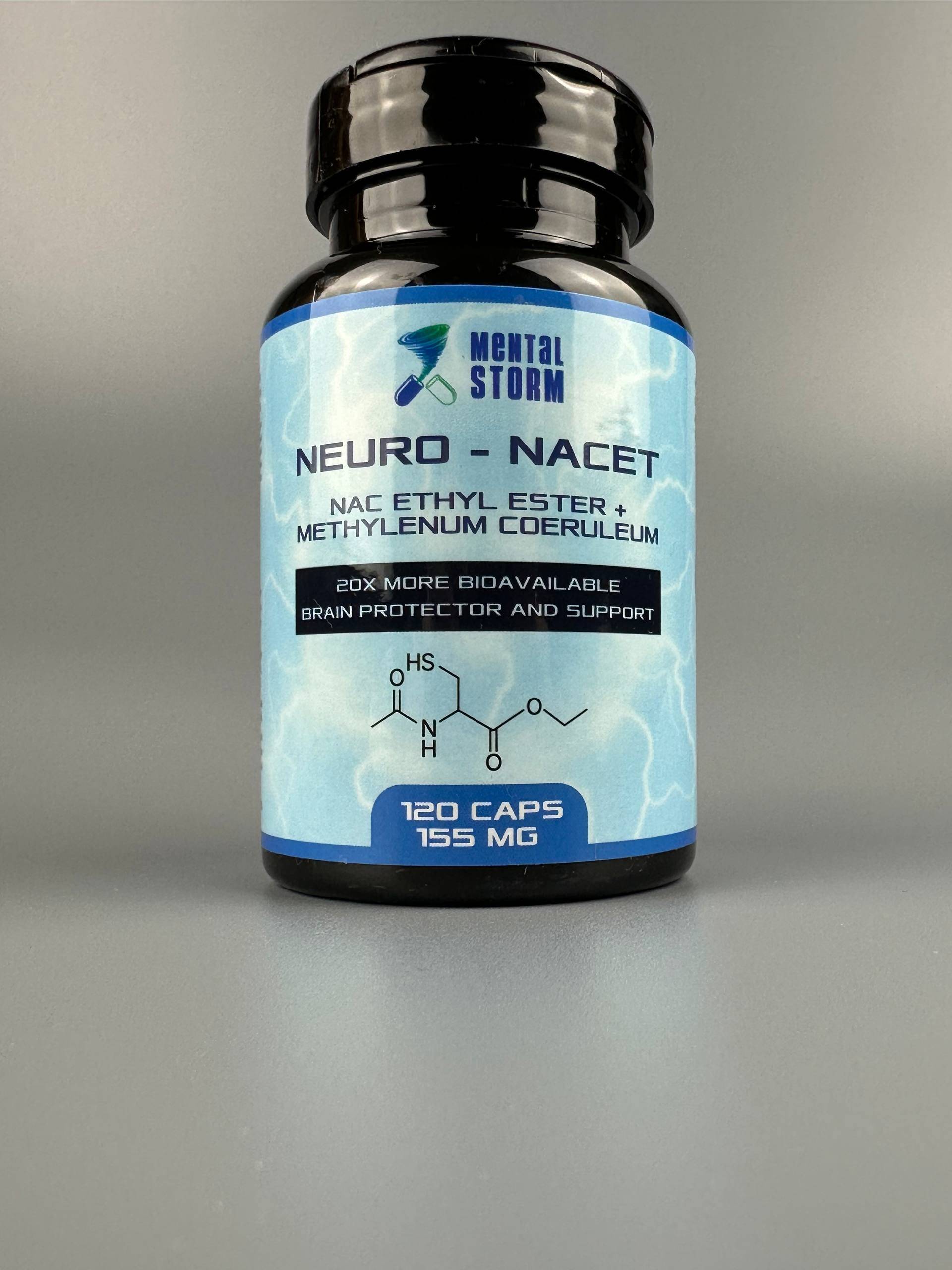 Mental Storm Neuro Nac-ET 200 ml Blue Capsules #6