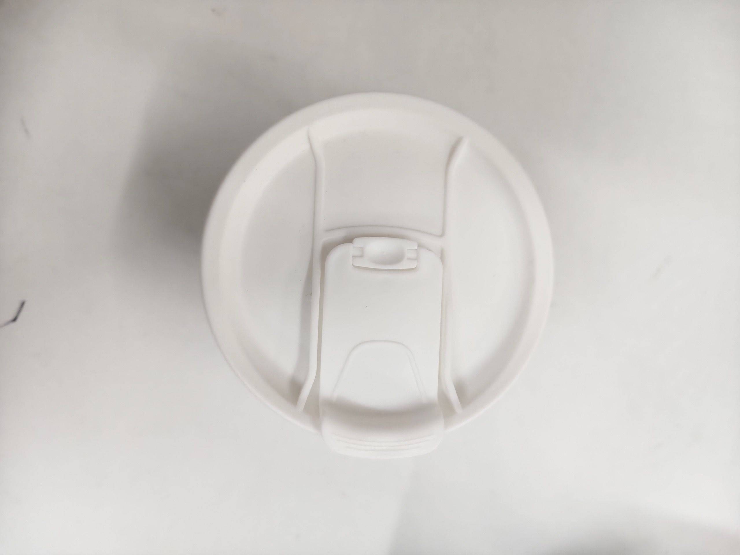 6-Section Pill Box Organizer, Large White, Polypropylene, Round #7