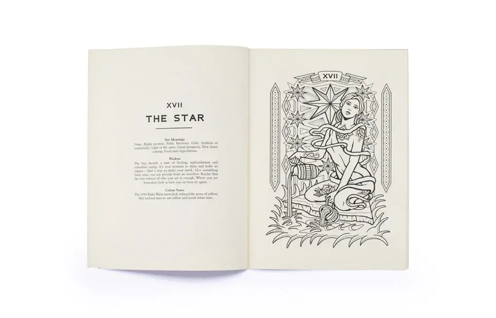 Tarot Colouring Book фото книги 2