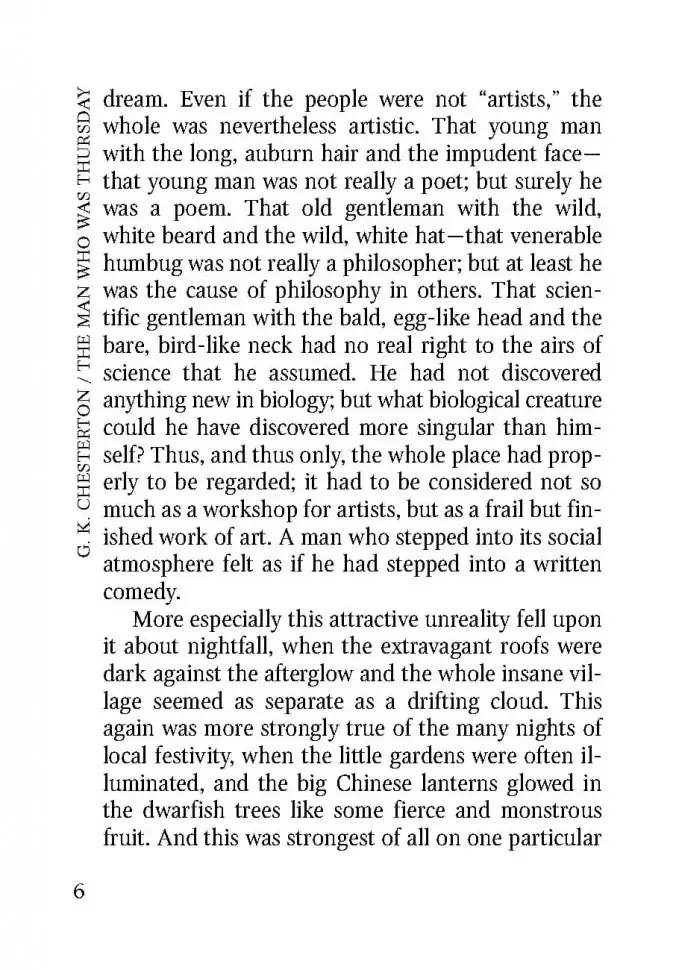 Человек, который был Четвергом. The Man Who Was Thursday. Книга на английском языке фото книги 6