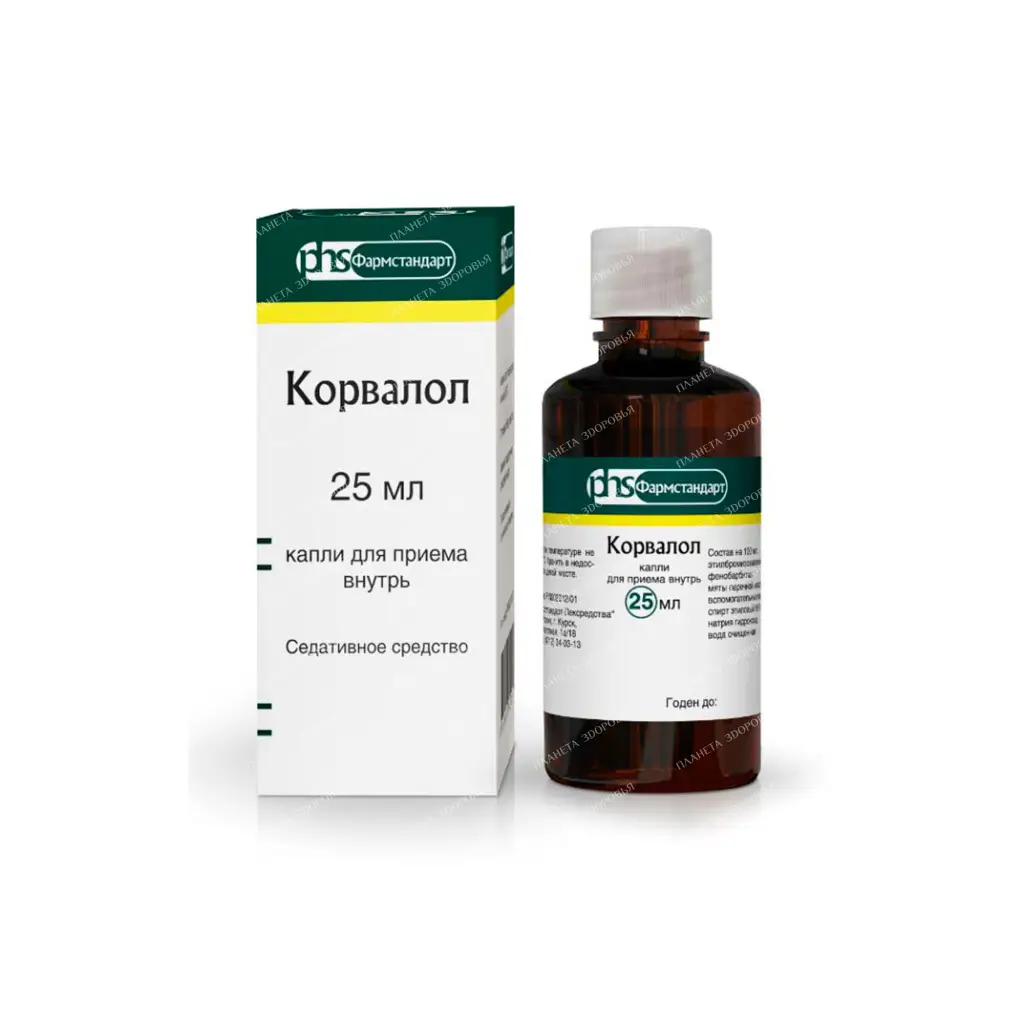Corvalol-Pharmstandard drops for oral administration in 25ml №1