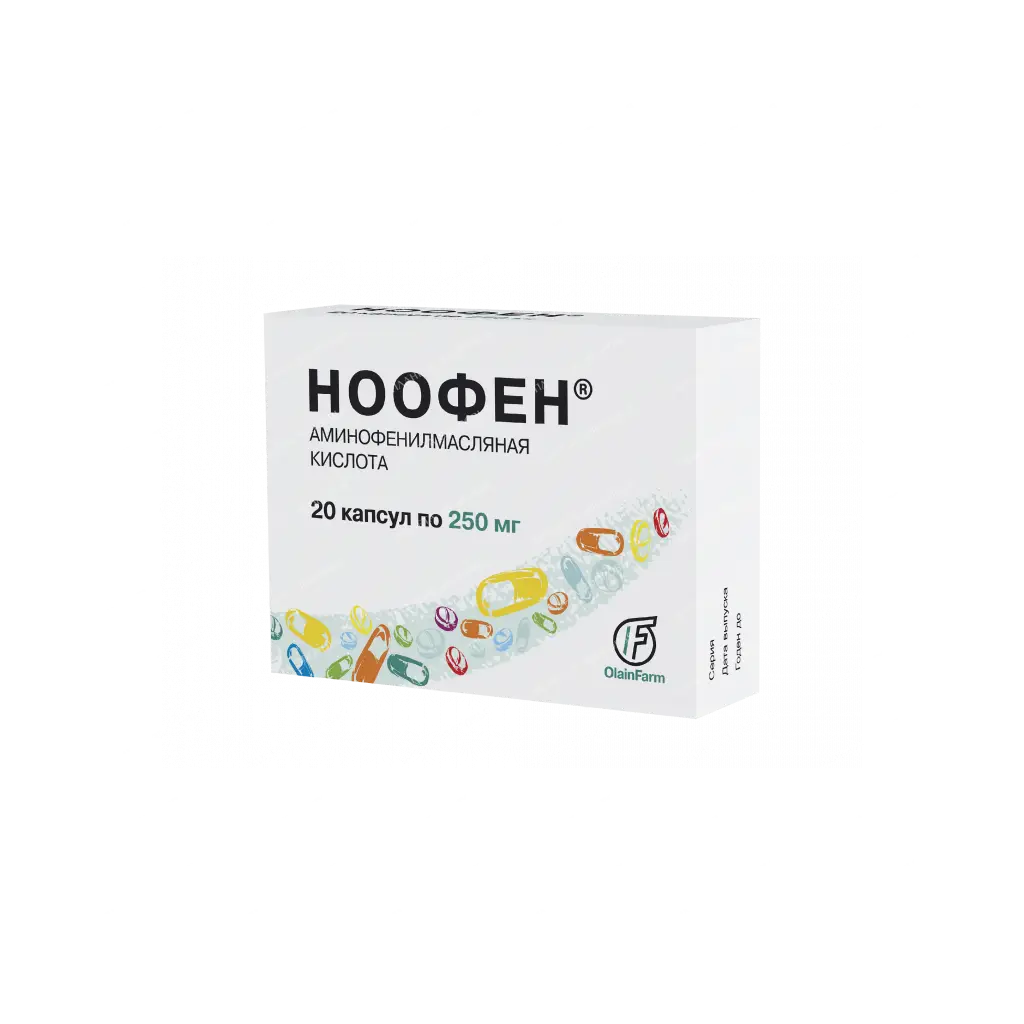 Noofen capsules 250mg №10x2