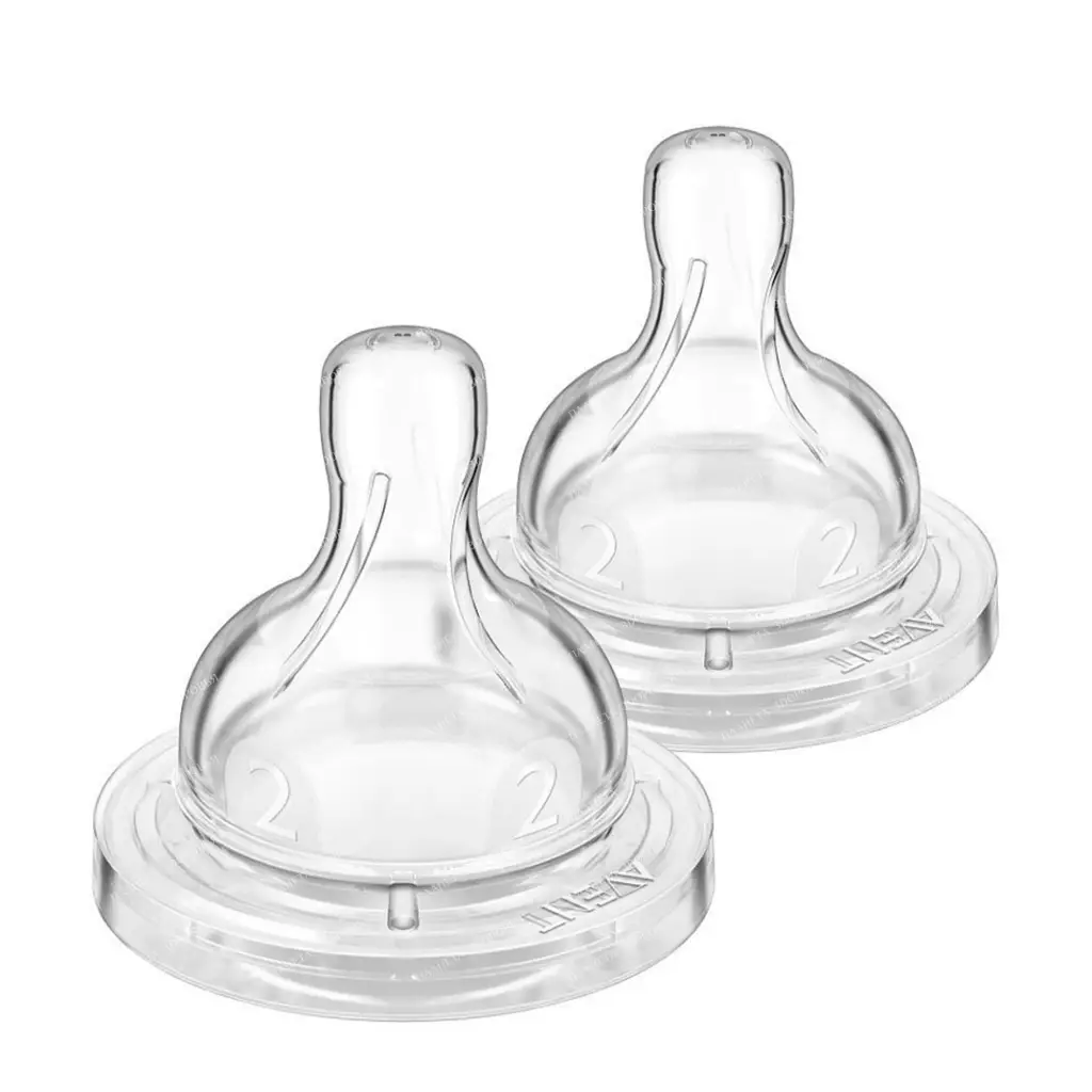 AVENT Silicone nipple SCF632/27 (slow flow from 1 month (pack. 2 pcs))