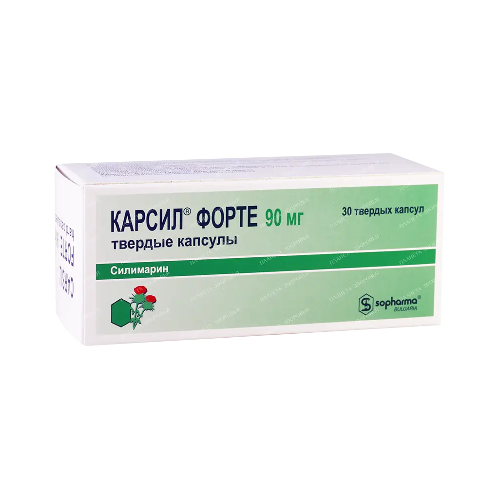 Karsil capsules 90mg №6x5