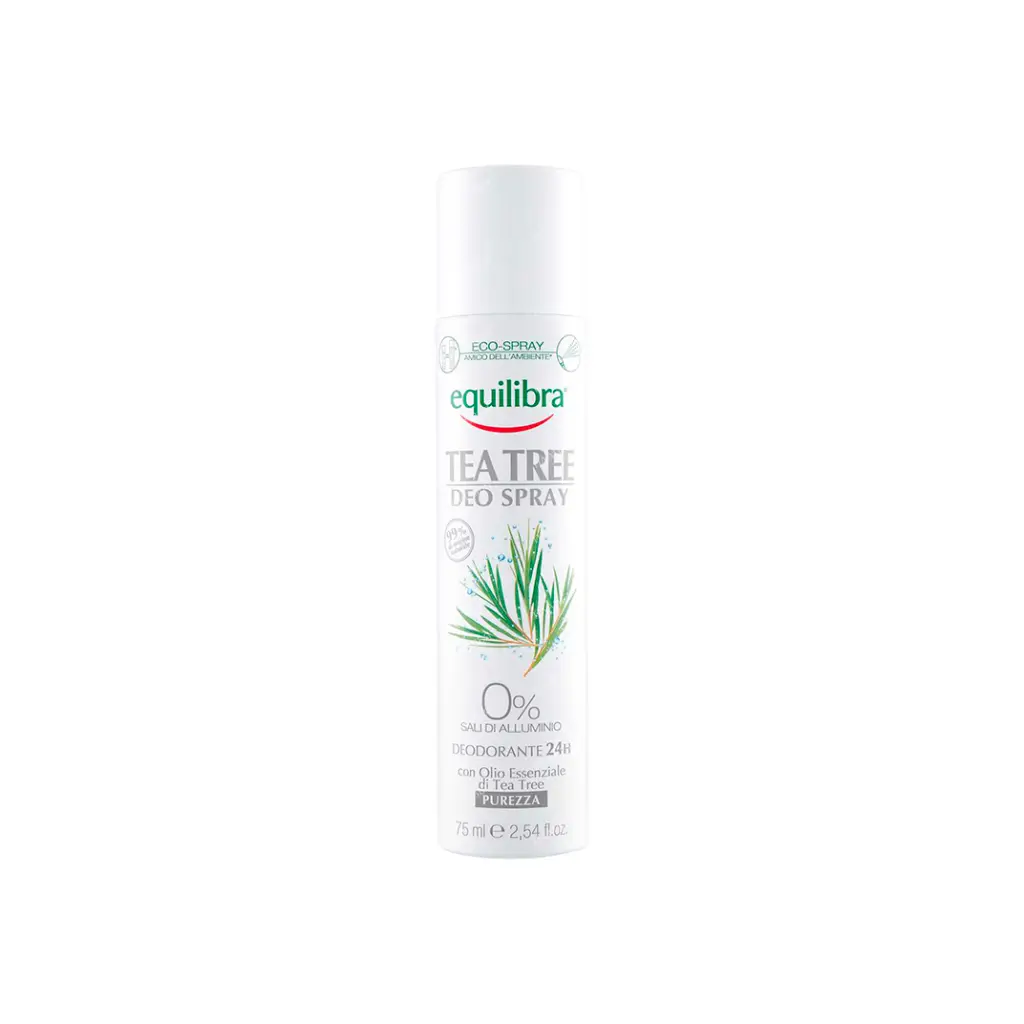 EQUILIBRA Tea Tree Deodorant Spray, 75 ml