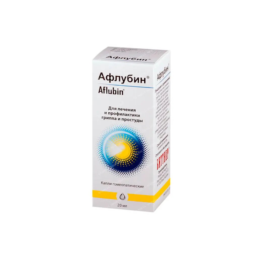 Aflubin drops for oral administration 20ml №1