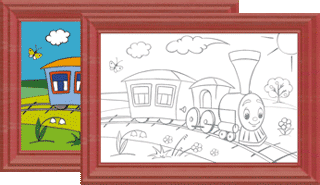 Посмотри и нарисуй картину №4 фото книги 2