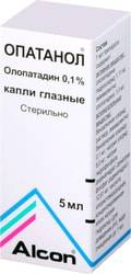 Alcon Opatanol Drops, 0.1%, 5 ml.