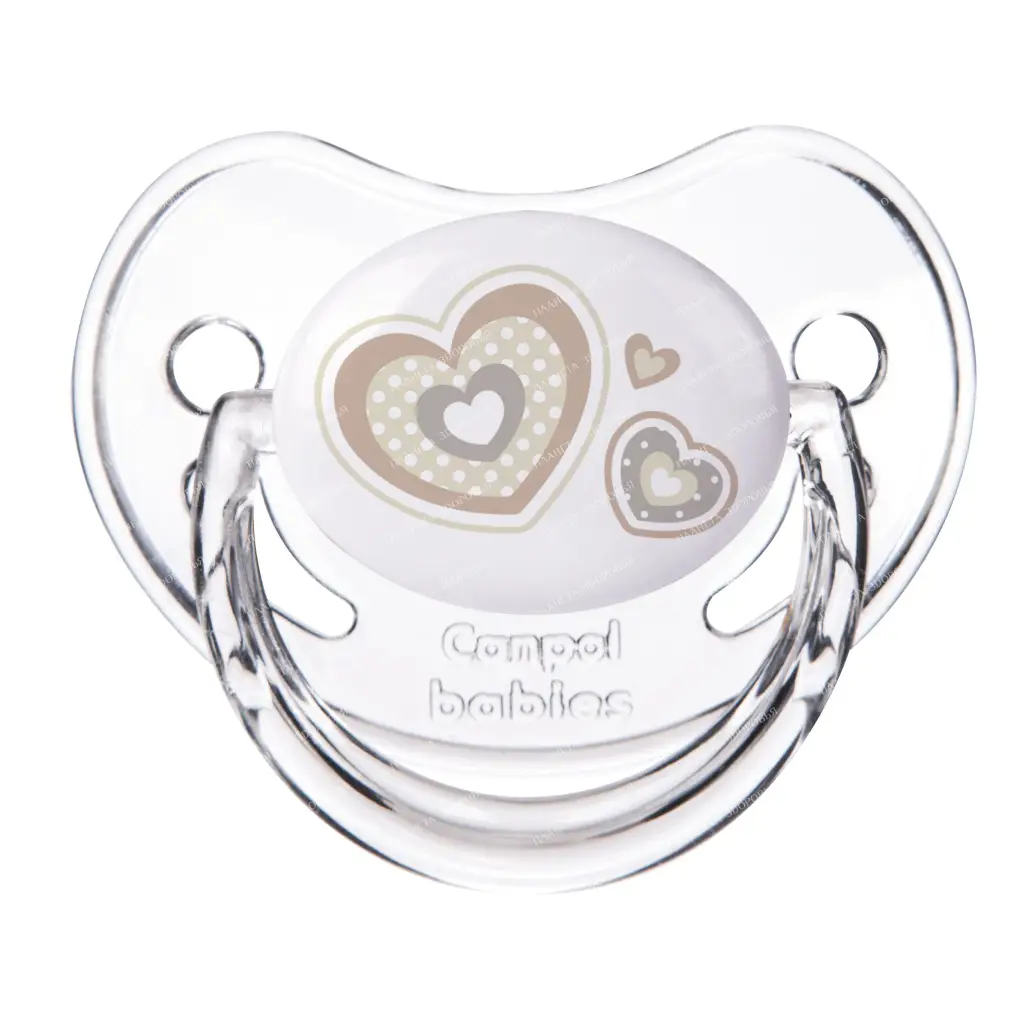 Canpol babies Silicone pacifier (anatomical) 22/566 (beige)
