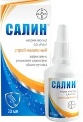 Bayer Saline Spray, 6.5 mg / ml, 30 ml.