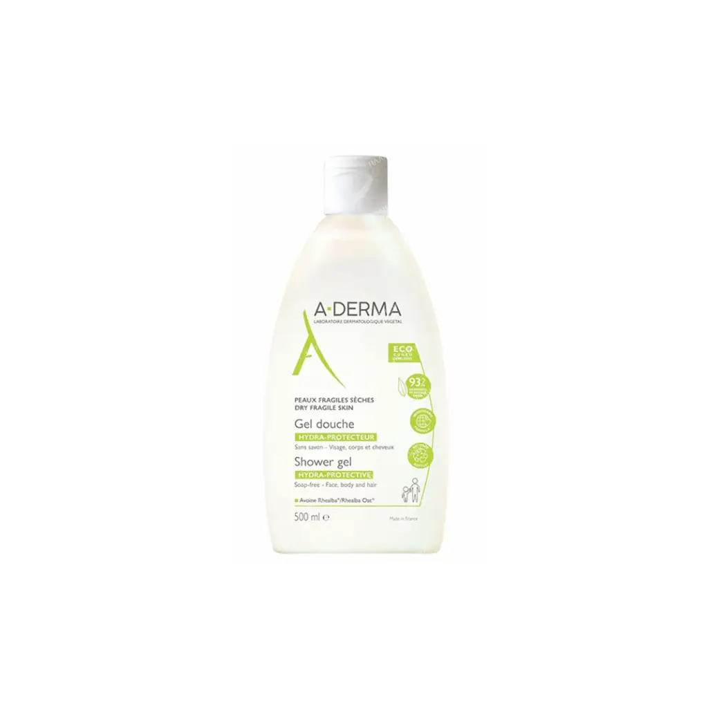 A-DERMA Moisturizing body cleansing gel 500 ml
