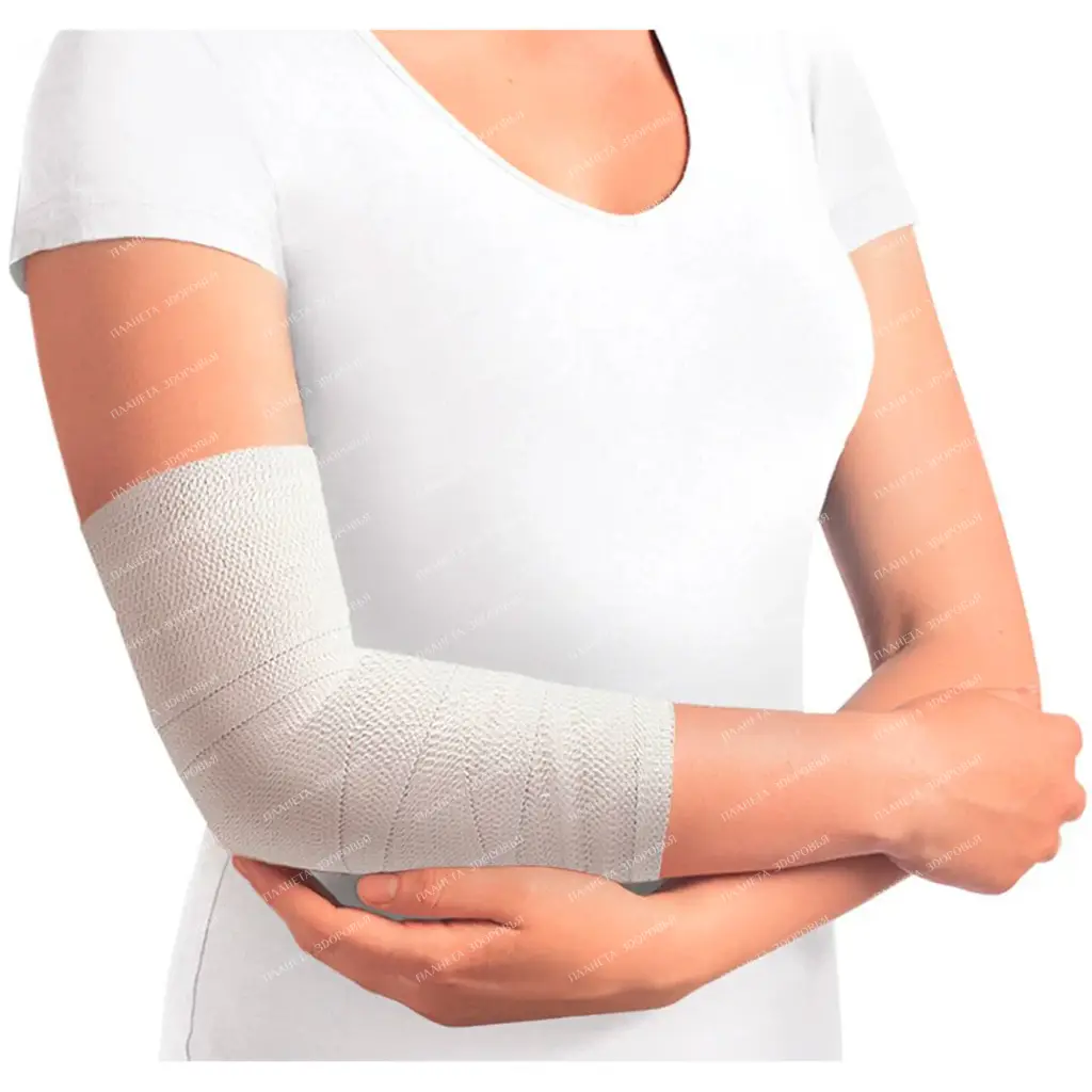 Bandage medical elastic knitted 1.5 m x 80 mm