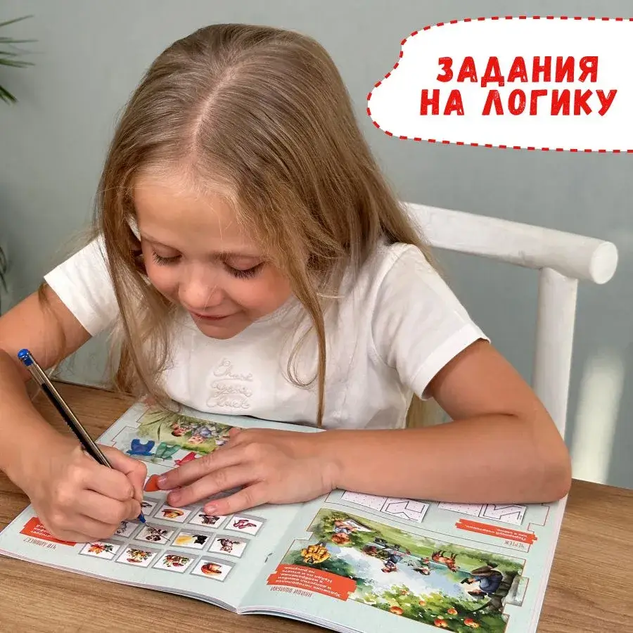 Развиваем логику и мышление. 4-6 лет фото книги 6