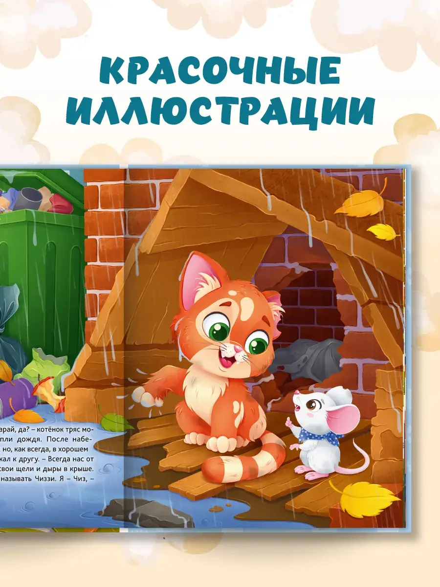 В поисках дома. Приключения котенка и мышонка фото книги 4