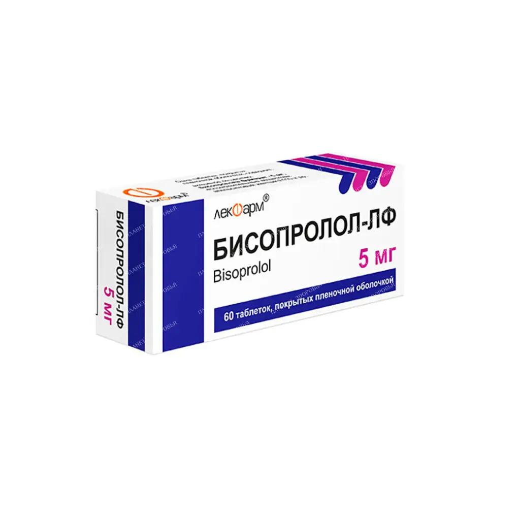Bisoprolol-LF tab. p/o 5mg №15х4