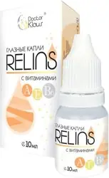 Doctor Klaus Relins drops with vitamins A, E, B6, 10 ml.