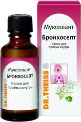 Dr. Theiss Mucoplant Bronchosept drops, 30 ml.