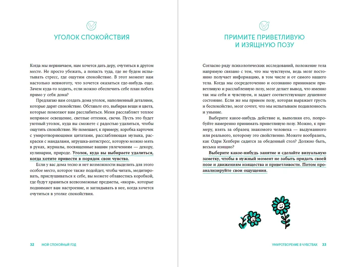 Мой спокойный год: Техники для приведения в порядок своих чувств, мыслей и поступков фото книги 2