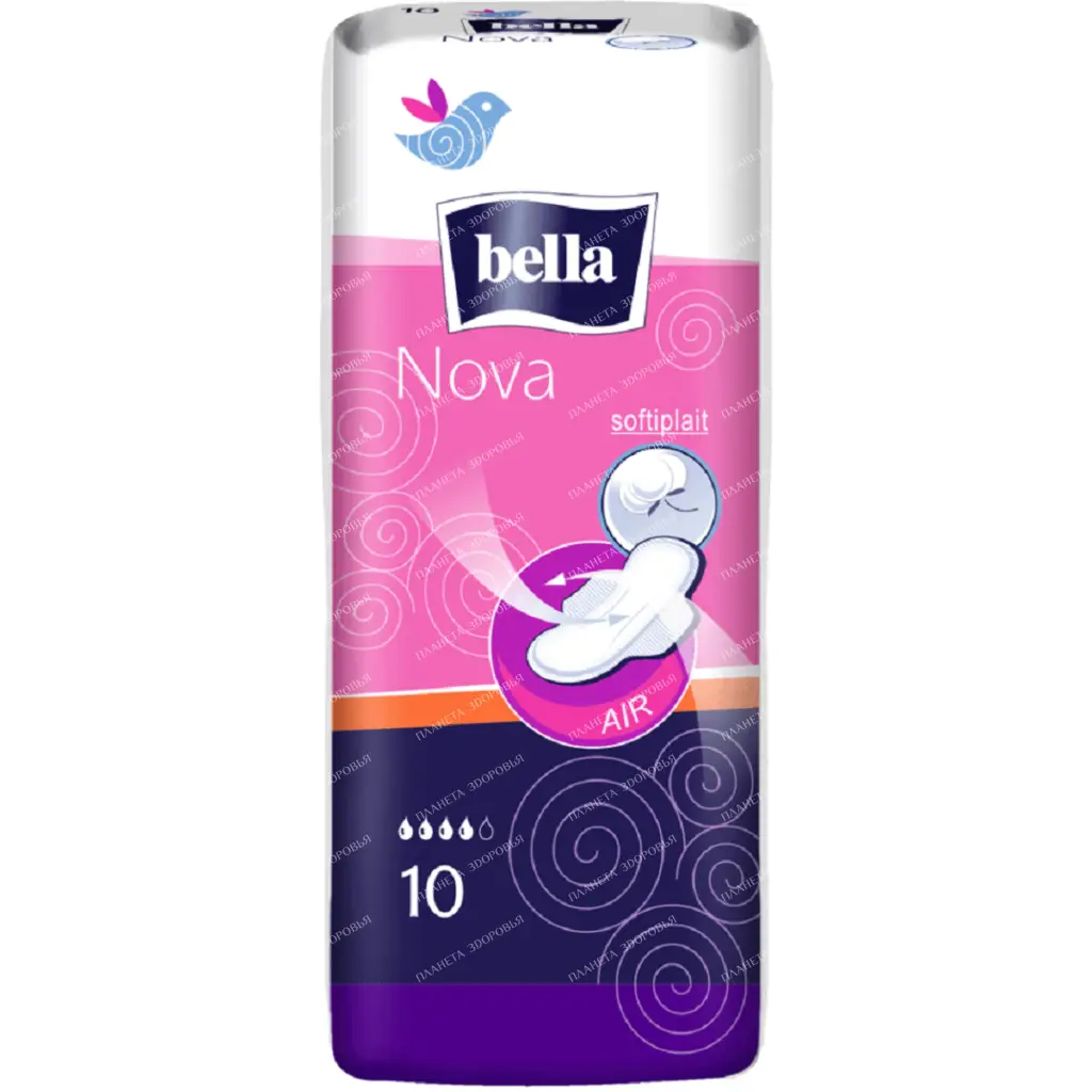 Bella Nova (softiplait) Sanitary pads for women, 10 pcs