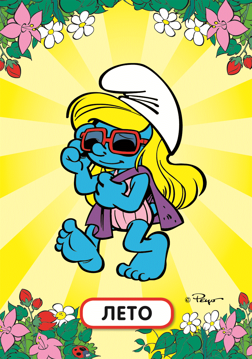 Смурфики. Тренируем память. Развивающие карточки фото книги 3