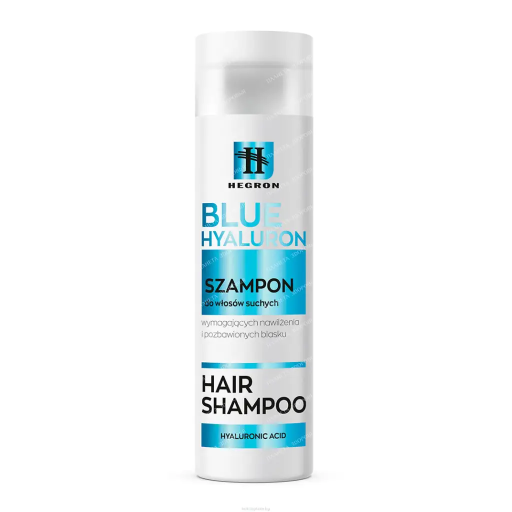 HEGRON Blue hyaluron Shampoo for dry hair 230 ml