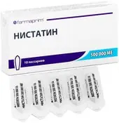 Farmaprim SRL Nystatin, 500000 UNITS, 10 supp.