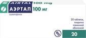 Gedeon Richter Aertal, 100 mg, 20 tablets
