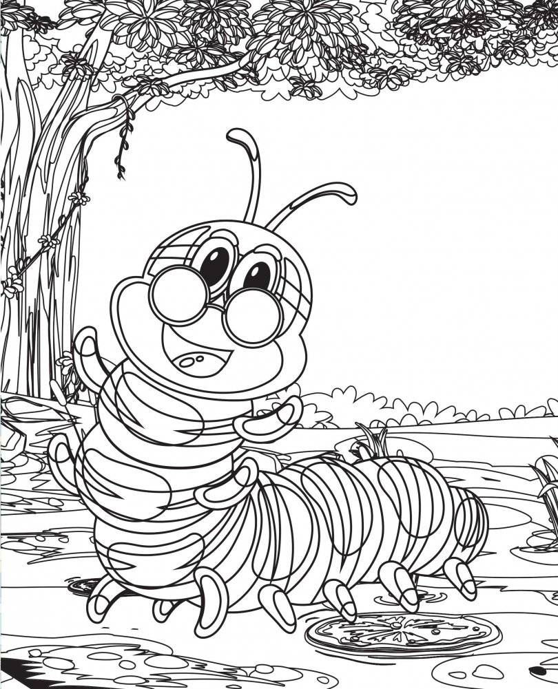 Раскраски из сказки. Насекомые фото книги 2