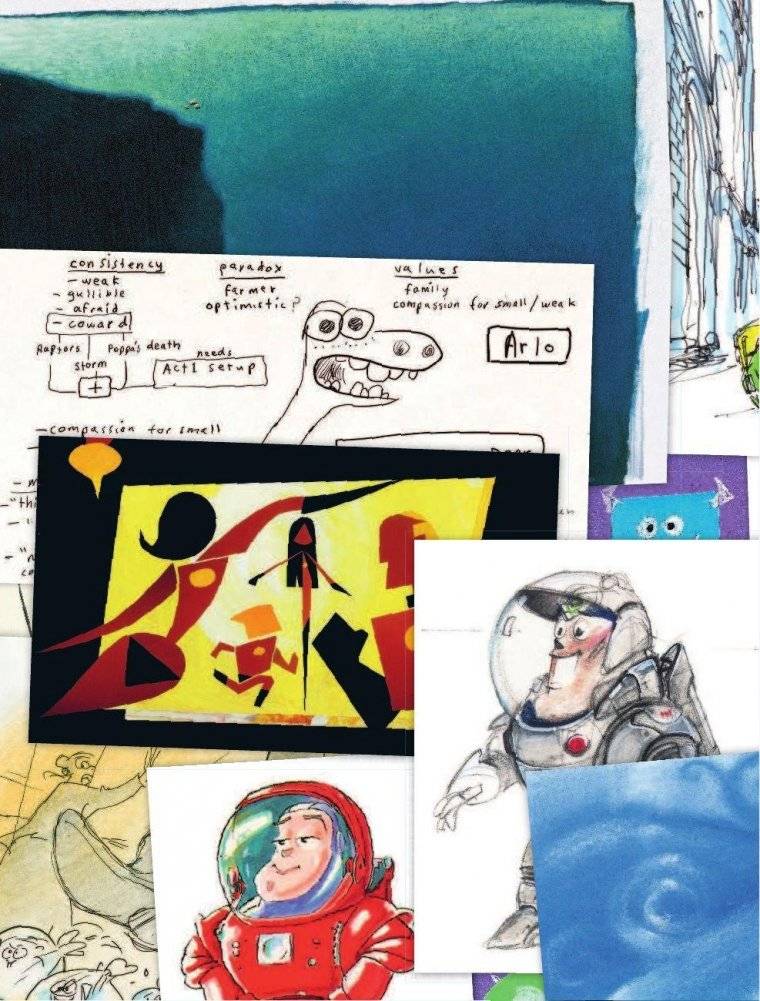 Скетчбук аниматора от Pixar фото книги 8