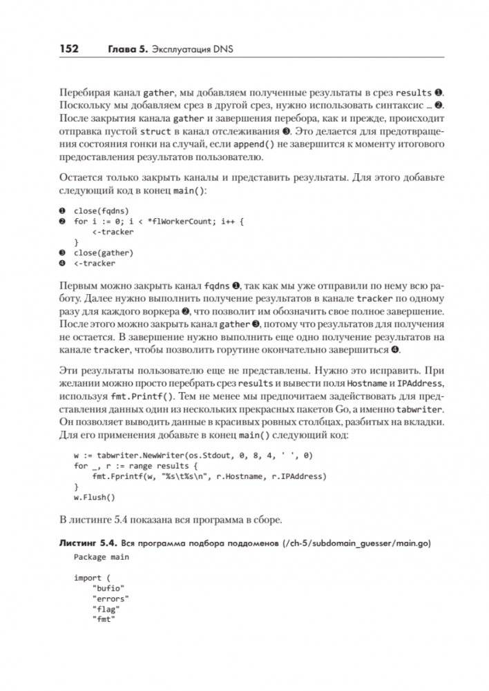 Black Hat Go: Программирование для хакеров и пентестеров фото книги 21