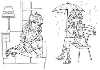 Раскраска. Красивая фото книги 2