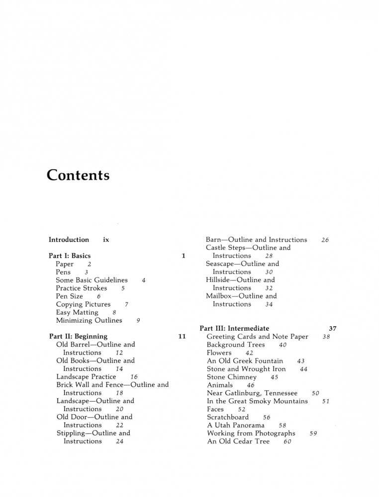 Pen & Ink Techniques фото книги 2
