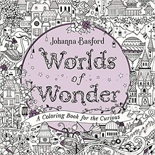 Worlds of Wonder: A Coloring Book for the Curious фото книги