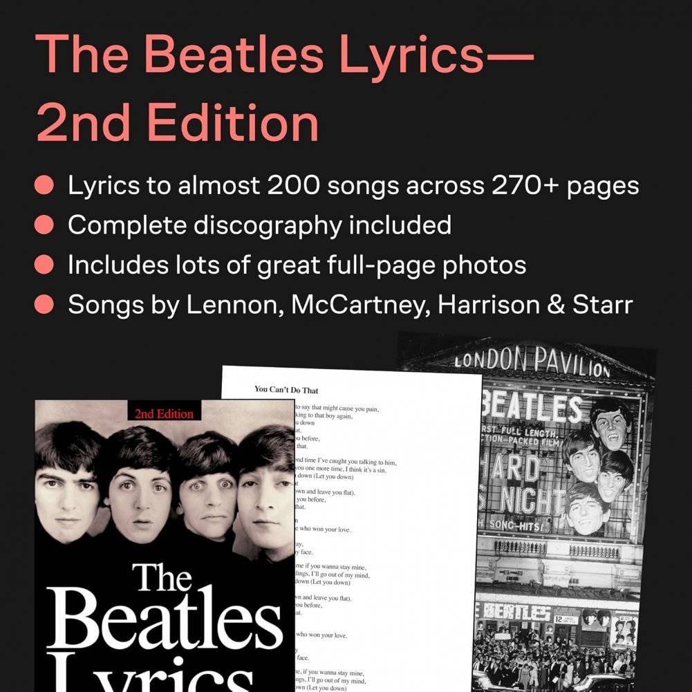 Beatles Lyrics - 2nd Edition фото книги 3