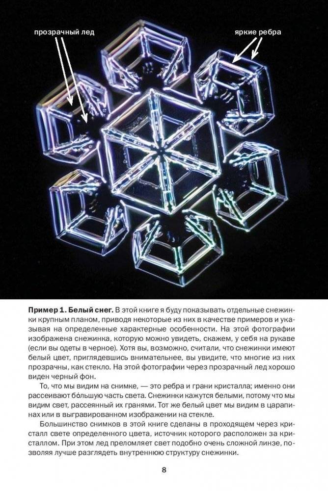 Снежинки. Тайная красота зимней природы. Занимательное снежинковедение фото книги 7