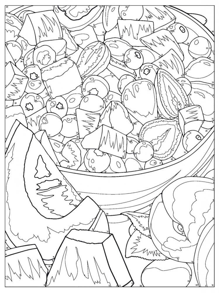 Creative Haven Endless Summer Color by Number фото книги 4