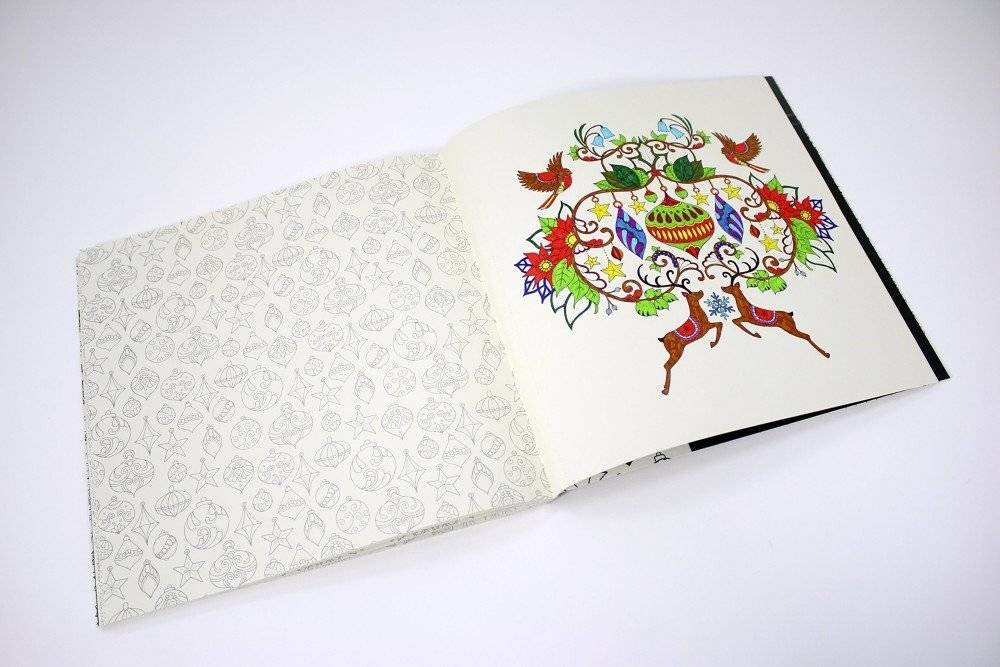 Johanna's Christmas. A Festive Colouring Book фото книги 3