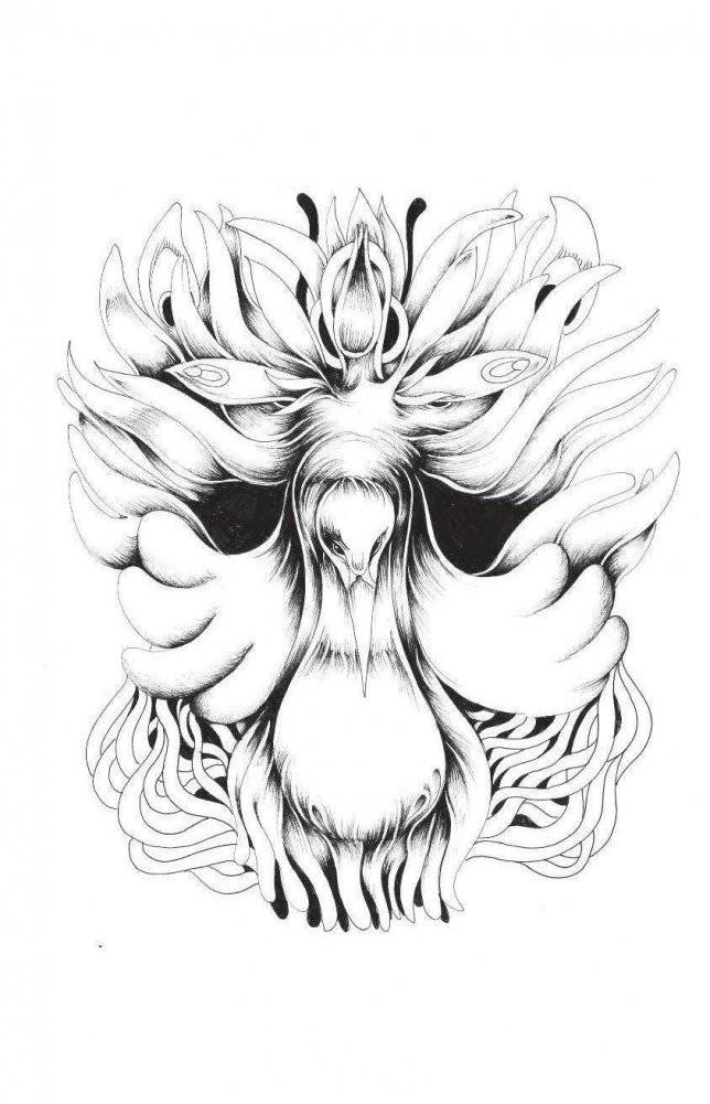 Метаморфозы. Мини-раскраска-антистресс для творчества и вдохновения фото книги 8