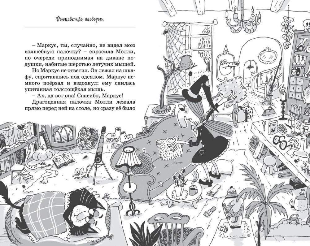 Кот колдуньи Молли. Волшебство наоборот фото книги 3