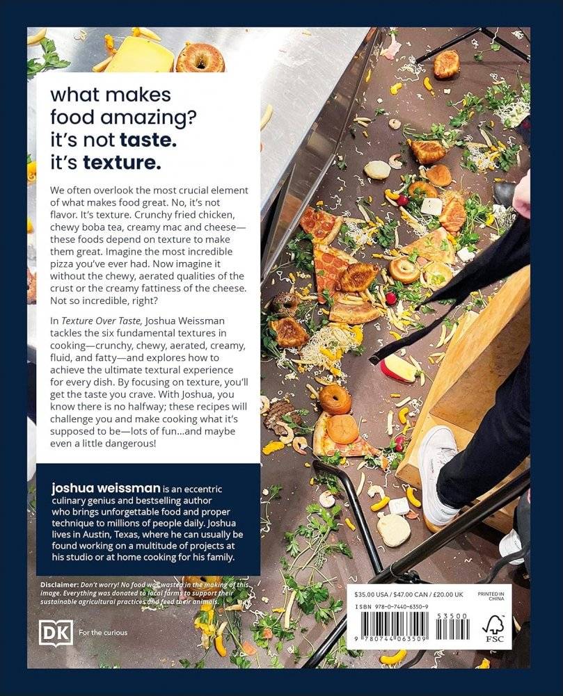 Joshua Weissman: Texture Over Taste фото книги 2