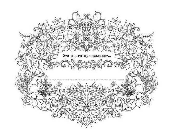 Зачарованный лес. Книга для творчества и вдохновения фото книги 3