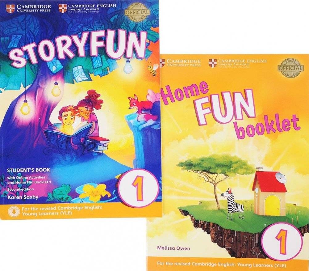 Storyfun for Starters. Level 1. Student's Book with Online Activities and Home Fun. Booklet 1 фото книги 2