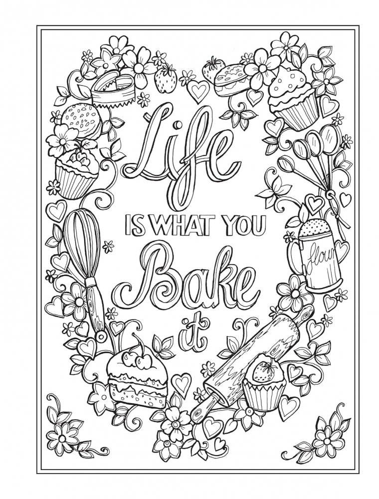 Creative Haven Country Kitchen Charm Coloring Book фото книги 4